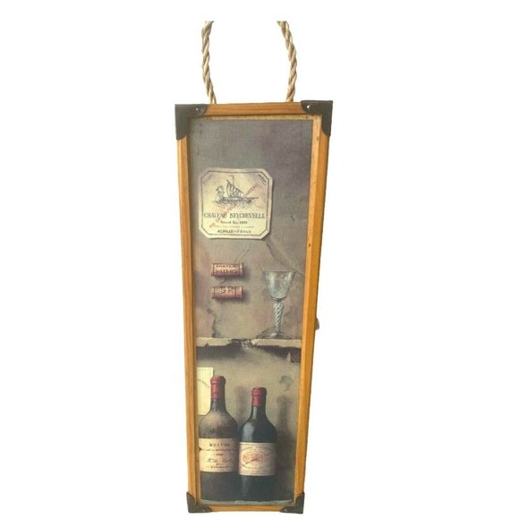 Decorative Beautiful Greenbrier Wooden Wine Box Ca - Picture 3 of 10